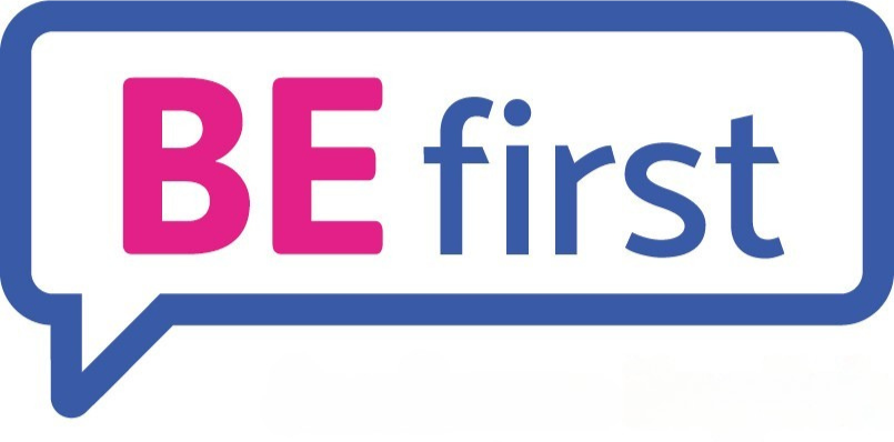 Be First Szkoła jezyka angielskiego logo